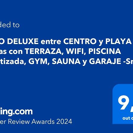 ÁTICO DELUXE entre CENTRO y PLAYA Salinas con TERRAZA, WIFI, PISCINA climatizada, GYM, SAUNA y GARAJE -Smart TV Roquetas de Mar Esterno foto